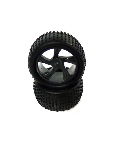 Колеса в сборе для автомоделей Himoto E18XT, E18XTL