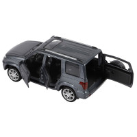 Машина "АВТОПАНОРАМА" УАЗ "PATRIOT", темно-серый металлик, 1/26, свет, звук, в/к 24,5*12,5*10,5 см