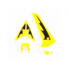 Хвостовое оперение (желтое) для вертолета Syma S107G