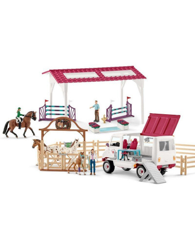 Фигурка Schleich Проверка перед большим конным турниром, lmtd