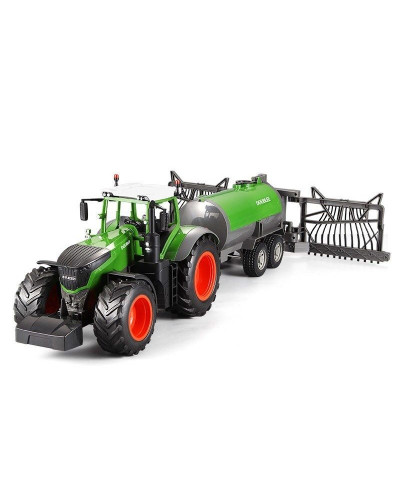 Радиоуправляемый сельскохозяйственный трактор с поливальной установкой Double Eagle 1:16