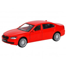 Машина "АВТОПАНОРАМА" BMW 760 LI, красный, 1/46, инерция, в/к 17,5*12,5*6,5 см