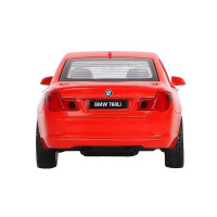 Машина "АВТОПАНОРАМА" BMW 760 LI, красный, 1/46, инерция, в/к 17,5*12,5*6,5 см