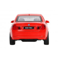 Машина "АВТОПАНОРАМА" BMW 760 LI, красный, 1/46, инерция, в/к 17,5*12,5*6,5 см