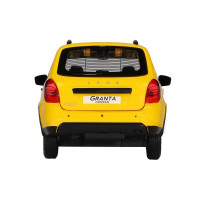 Машина "АВТОПАНОРАМА" Яндекс.Такси LADA GRANTA CROSS, желтый, 1/24, в/к 24,5*12,5*10,5 см