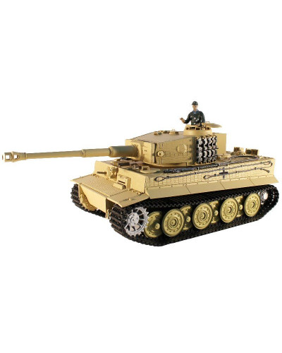 P/У танк Taigen 1/16 Tiger 1 (Германия, поздняя версия) 2.4G RTR песочный
