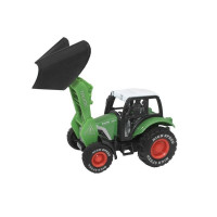 Машина "АВТОПАНОРАМА" ТРАКТОР с отвалом, зеленый, инерция, в/к 20,5*7,5*9 см