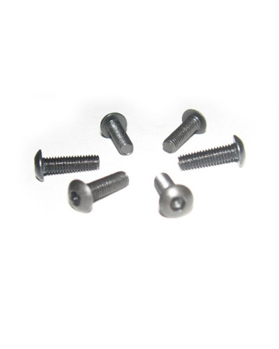 Винт с круглой головкой M4x14 под шестигранник, 6шт.