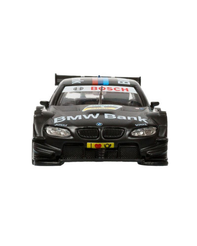 Машина "АВТОПАНОРАМА" BMW M3, DTM, 1/42, черный, инерция, откр. двери, в/к 17,5*12,5*6,5 см