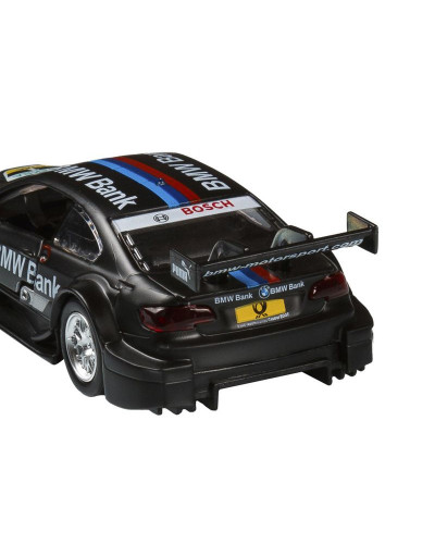 Машина "АВТОПАНОРАМА" BMW M3, DTM, 1/42, черный, инерция, откр. двери, в/к 17,5*12,5*6,5 см