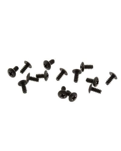 Винт с круглой головкой M2.6x6 под крестовую отвертку, 14шт.