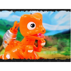 Р/У динозавр  Feilun, звук, свет, вода, сенсор, стрельба, пение, танцы, автосон