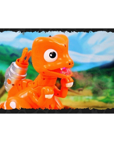 Р/У динозавр  Feilun, звук, свет, вода, сенсор, стрельба, пение, танцы, автосон