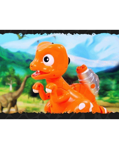 Р/У динозавр  Feilun, звук, свет, вода, сенсор, стрельба, пение, танцы, автосон