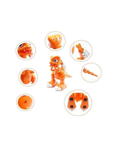 Р/У динозавр  Feilun, звук, свет, вода, сенсор, стрельба, пение, танцы, автосон