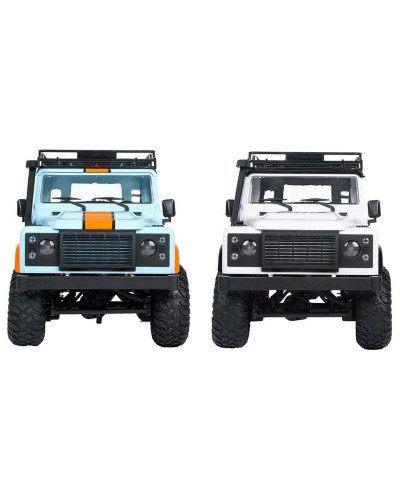 Радиоуправляемая машина MN MODEL англ. внедорожник Defender  D90 (серебристый) 4WD 2.4G 1/12 RTR