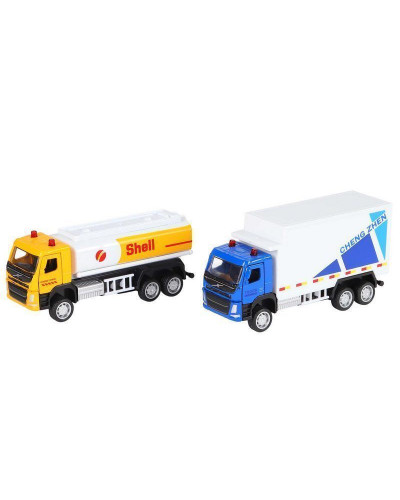 Набор "АВТОПАНОРАМА" "Городские службы 1", 1/72, инерция, в/к 30*13*10 см