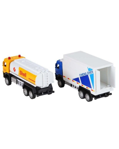 Набор "АВТОПАНОРАМА" "Городские службы 1", 1/72, инерция, в/к 30*13*10 см