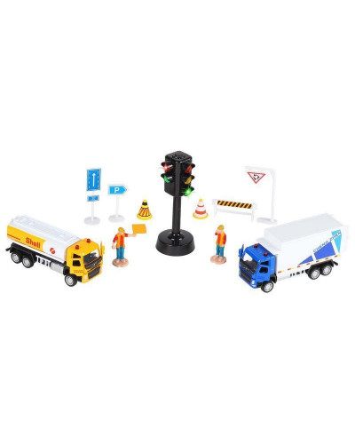 Набор "АВТОПАНОРАМА" "Городские службы 1", 1/72, инерция, в/к 30*13*10 см