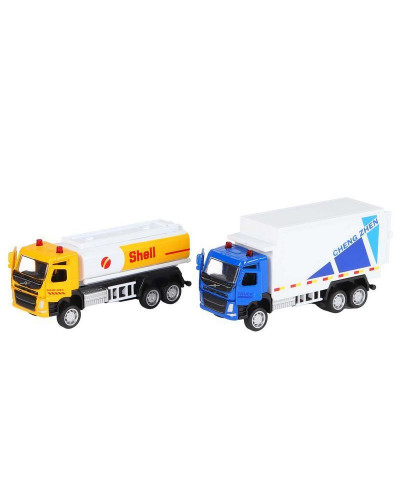 Набор "АВТОПАНОРАМА" "Городские службы 1", 1/72, инерция, в/к 30*13*10 см