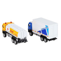 Набор "АВТОПАНОРАМА" "Городские службы 1", 1/72, инерция, в/к 30*13*10 см