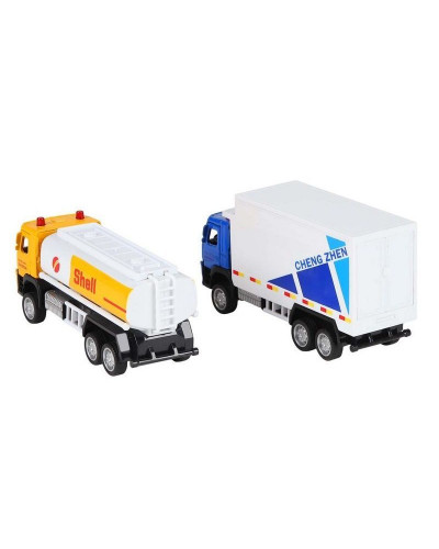 Набор "АВТОПАНОРАМА" "Городские службы 1", 1/72, инерция, в/к 30*13*10 см