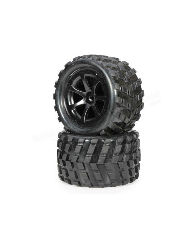 Колеса в сборе задние для моделей WLToys L969 2 шт.