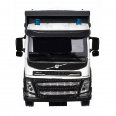 Машина "АВТОПАНОРАМА" Volvo самосвал, белый, 1/50, свет, звук, в/к 28*14*10 см