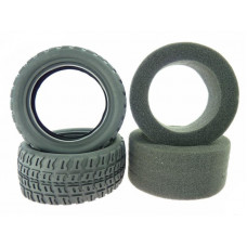 Задние шины со вставками для моделей Himoto E10SC, E10SCL комплект