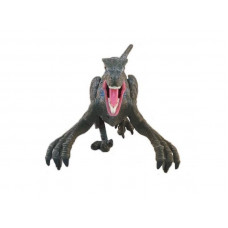 Радиоуправляемый динозавр SUNMIR Велоцираптор (синий), звук, свет