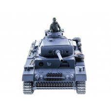 Р/У танк Heng Long 1/16 Panzerkampfwagen III (Германия) 2.4G RTR PRO темно-серый