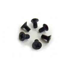 Винт с потайной головной M3x6 под крестовую отвёртку 6шт.