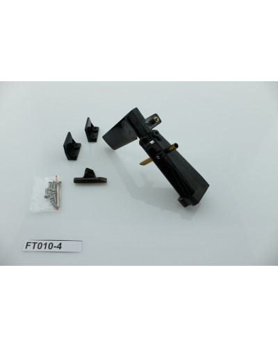 Набор запасных частей для катера Feilun FT010 (хвостовой руль, кронштейн, транцевые плиты, крепеж)