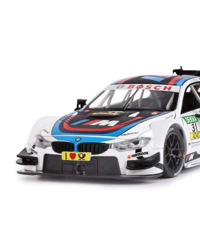 Машина "АВТОПАНОРАМА" BMW M4, белый, 1/24, свет, звук, в/к 24,5*12,5*10,5 см