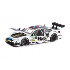 Машина "АВТОПАНОРАМА" BMW M4, белый, 1/24, свет, звук, в/к 24,5*12,5*10,5 см