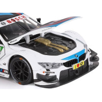 Машина "АВТОПАНОРАМА" BMW M4, белый, 1/24, свет, звук, в/к 24,5*12,5*10,5 см