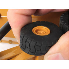 Металлический самосвал HUI NA TOYS 1/50