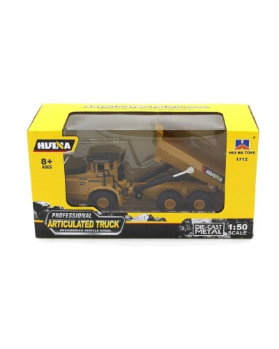 Металлический самосвал HUI NA TOYS 1/50