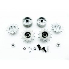 Ведущая звездочка 2 шт. и ленивец 2 шт. для танка SHERMAN M4A3 75 мм TAG120647