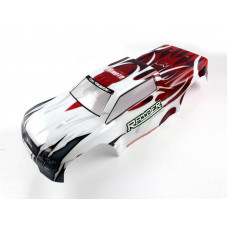 Бело-красный кузов для монстра Himoto E8MTL
