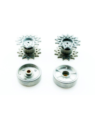 Набор запасных частей для танка Heng Long M4A3 Sherman ведущие звездочки, ленивцы