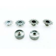 Набор запасных частей для танка Heng Long M4A3 Sherman ведущие звездочки, ленивцы