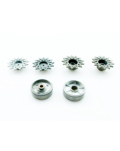 Набор запасных частей для танка Heng Long M4A3 Sherman ведущие звездочки, ленивцы