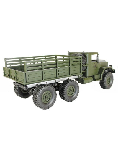 Радиоуправляемая машина MN MODEL военный грузовик (зеленый) 6WD 2.4G 1/16 RTR