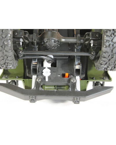 Радиоуправляемая машина MN MODEL военный грузовик (зеленый) 6WD 2.4G 1/16 RTR