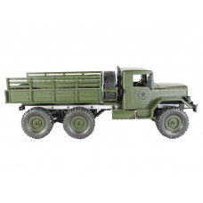 Радиоуправляемая машина MN MODEL военный грузовик (зеленый) 6WD 2.4G 1/16 RTR