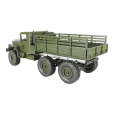 Радиоуправляемая машина MN MODEL военный грузовик (зеленый) 6WD 2.4G 1/16 RTR
