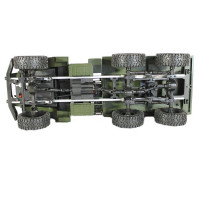Радиоуправляемая машина MN MODEL военный грузовик (зеленый) 6WD 2.4G 1/16 RTR