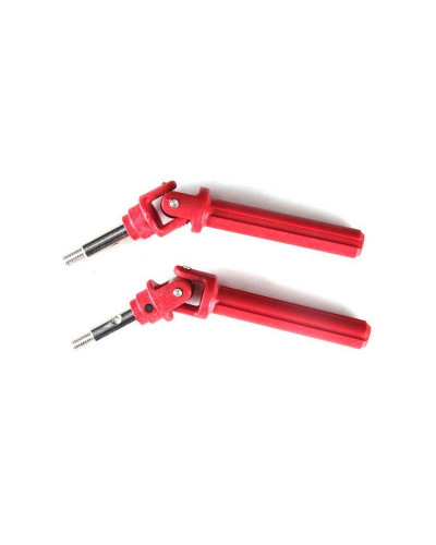 Ось колеса передняя с крестовиной и муфтой привода (тюнинг), аналог TRA6851X