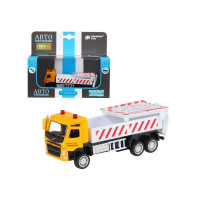 Машина "АВТОПАНОРАМА" VOLVO FM "Дорожные службы", желтый, 1/72, инерция, в/к 17,5*13*6,5 см